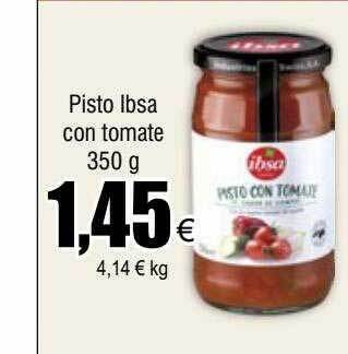 FROIZ Pisto ibsa con tomate oferta
