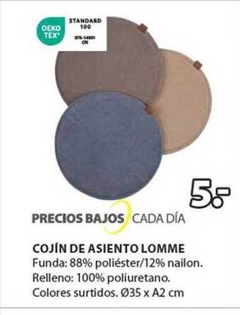 JYSK Cojín de asiento lomme oferta