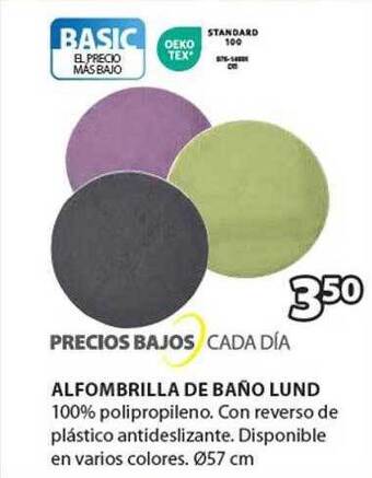 JYSK Alfombrilla de baño lund oferta