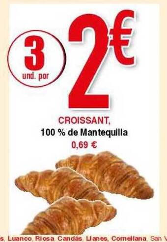 Masymas Croissant oferta