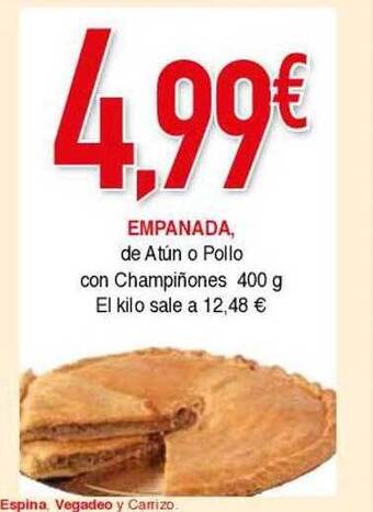 Masymas Empanada oferta