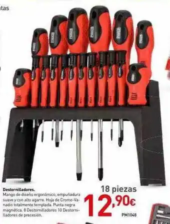 Mi Bricolaje Destornilladores 18 piezas oferta