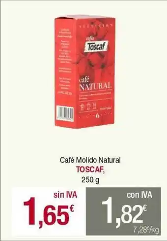 Masymas Café molido natural toscaf oferta