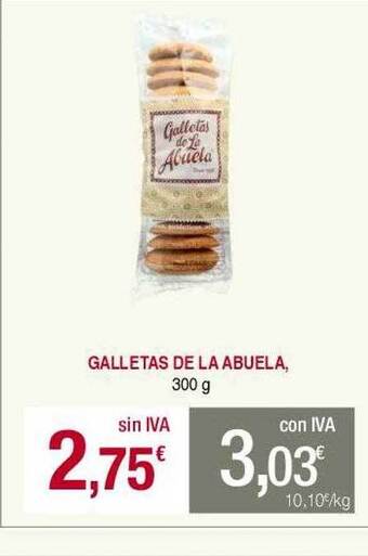 Masymas Galletas de la abuela oferta