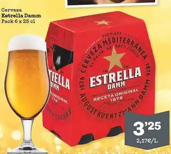 Sorli Cervesa estrella damm oferta