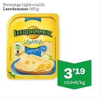 Sorli Formatge light a talls leerdammer oferta