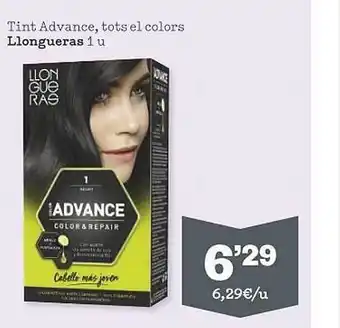 Sorli Tint advance, tots el colors llongueras oferta