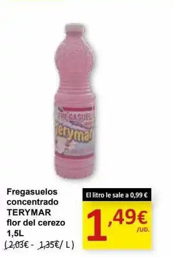 SPAR Fregasuelos concentrado terymar flor de cerezo oferta