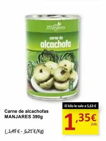 SPAR Carne de alcachofas manjares oferta
