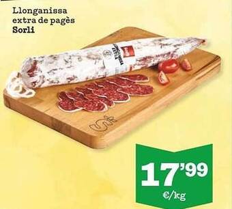 Sorli Llonganissa extra de pagès sorli oferta