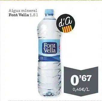 Sorli Aigua mineral font vella oferta