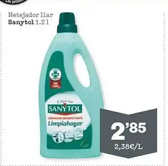 Sorli Netejador llar sanytol oferta