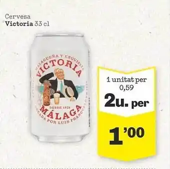 Sorli Cervesa victoria oferta