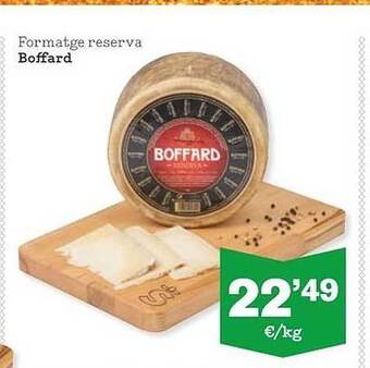 Sorli Formatge reserva boffard oferta