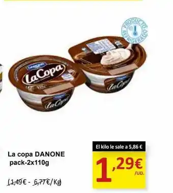 SPAR La copa danone pack-2 oferta
