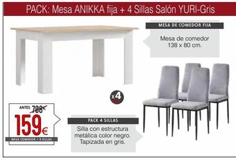 Atrapamuebles Sillas oferta