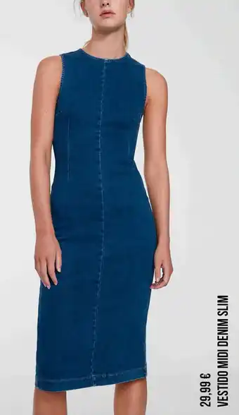 Stradivarius Vestido vaquero oferta