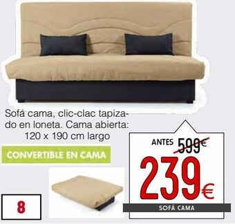 Atrapamuebles Sofá cama oferta