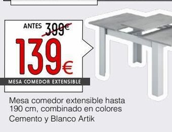 Atrapamuebles Mesa extensible oferta
