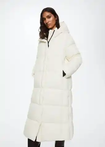 Anorak largo acolchado