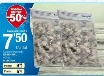 SPAR Fragadis Calamar trossejat essential oferta