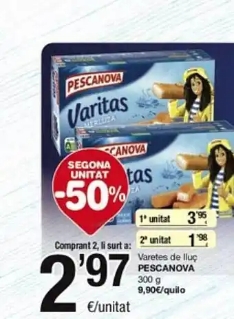SPAR Fragadis Varetes de iluç pescanova oferta