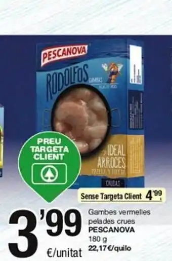 SPAR Fragadis Gambes vermelles pelades crues pescanova oferta