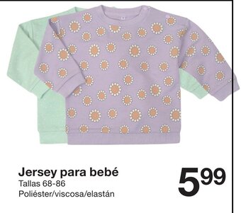 Zeeman Jersey Para Bebé oferta