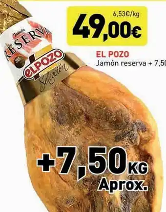 Hiperber El pozo jamón reserva oferta