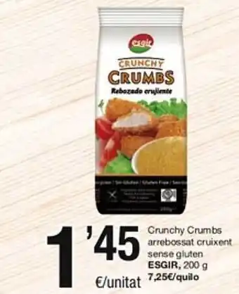 SPAR Fragadis Crunchy crumbs arrebossat cruixent sense gluten esgir oferta