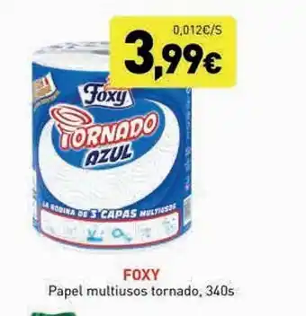 Hiperber Foxy papel multiusos tornado oferta