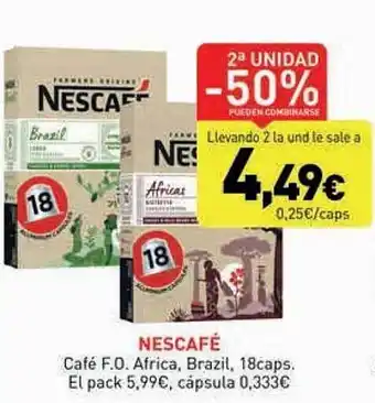 Hiperber Nescafé café oferta