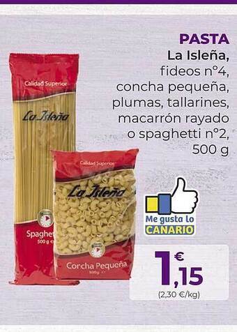 SPAR Gran Canaria Pasta la isleña oferta