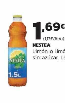 Supermercados Lupa Nestea limón o limón sin azúcar oferta