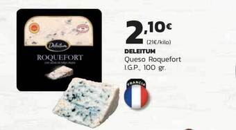 Supermercados Lupa Deleitum queso roquefort i.g.p. oferta