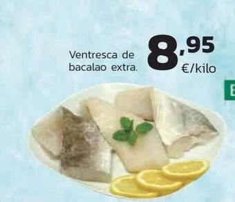 Supermercados Lupa Ventresca de bacalao extra oferta
