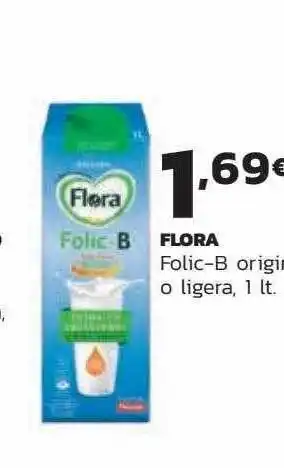 Supermercados Lupa Flora folic-b original o ligera oferta