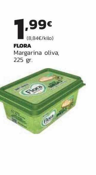 Supermercados Lupa Flora margarina oliva oferta