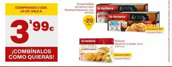 AhorraMas Empanadillas de carne o atún recetas artesanas, delicias de jamón y queso oferta