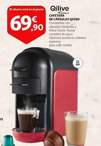 Alcampo Cafetera de cápsulas oferta