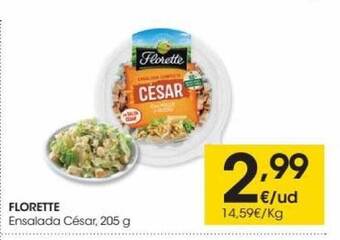 Eroski Florette ensalada césar oferta
