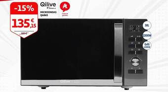 Alcampo Qilive microondas oferta