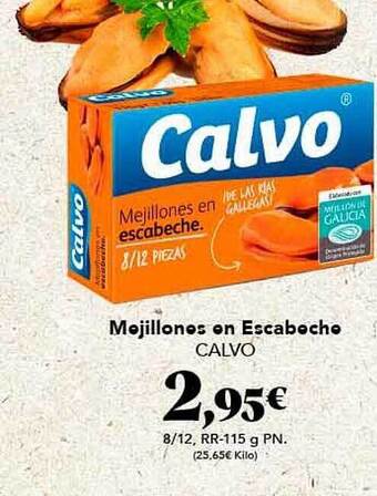 Gadis Mejillones en escabeche calvo oferta