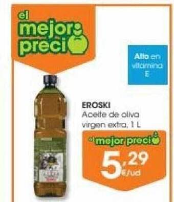 Eroski Eroski aceite de oliva virgen extra oferta