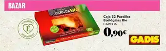 Gadis Caja pastillas ecológicas bio carcoa oferta