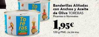 Gadis Banderillas aliñadas con anchoa y aceite de oliva toreras oferta