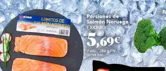 Gadis Porcionos de salmón noruego exkimo oferta