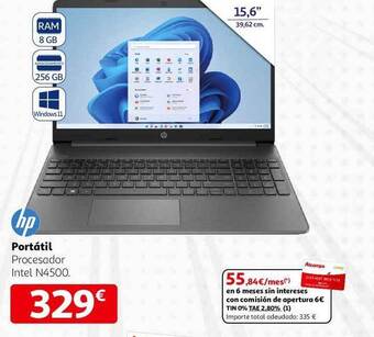 Alcampo Hp portátil oferta