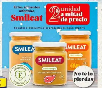 Gadis Estos alimentos infantiles smileat oferta
