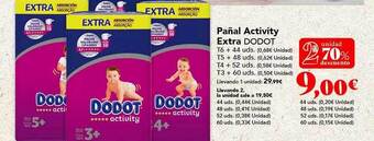 Gadis Pañal activity extra dodot oferta